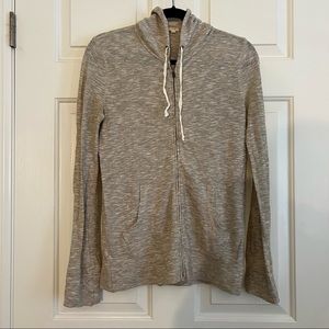 Lightweight zip up hoodie - J Crew